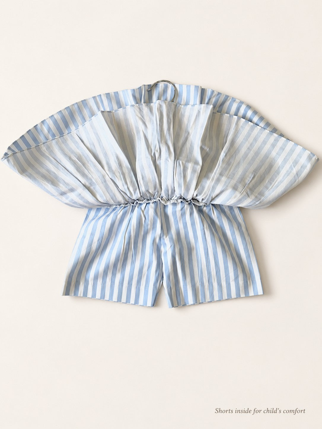 Falda-pantalón de algodón orgánico Amalfi para niñas | Falda a rayas para niña pequeña