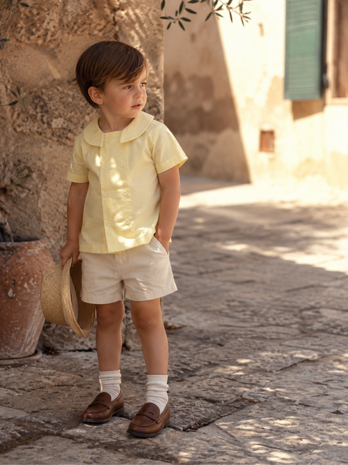 Bellagio Organic Cotton Shirt for Kids | Toddler Shirt