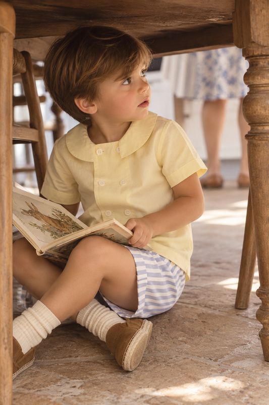 Chemise pour enfants en coton biologique Bellagio | Chemise pour tout-petits