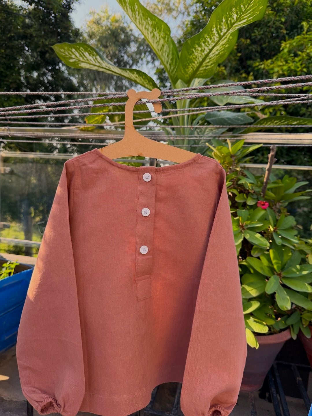 Cairo Blouse | Organic Cotton Linen | Soft & Breathable